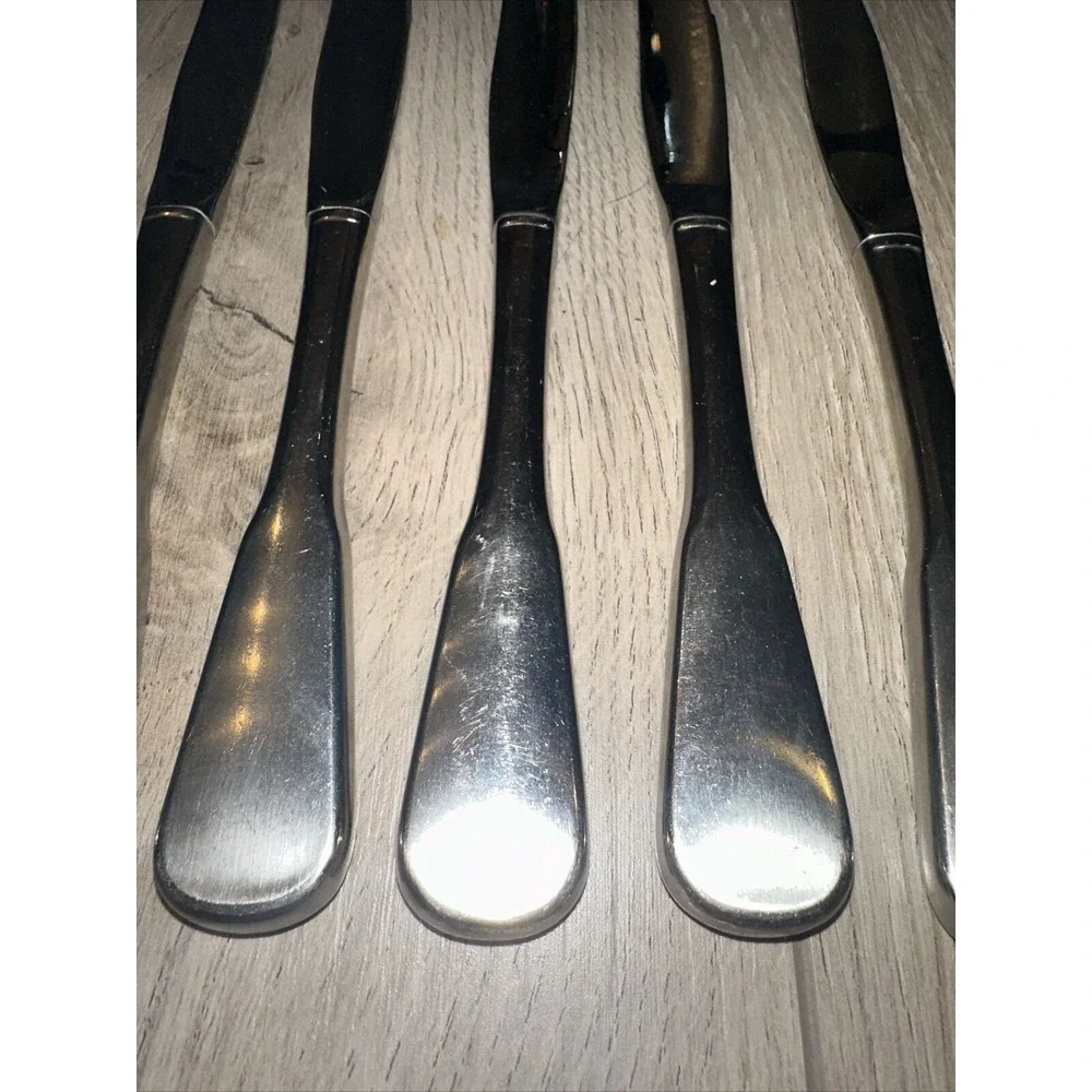 8 Dinner Knives SSS Oneida COLONIAL‎ BOSTON Deluxe Stainless 9